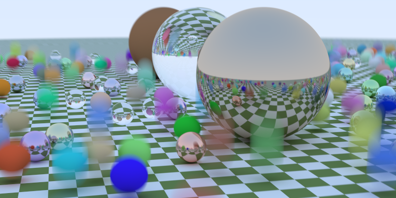 cover scene - ray tracing 1 motion