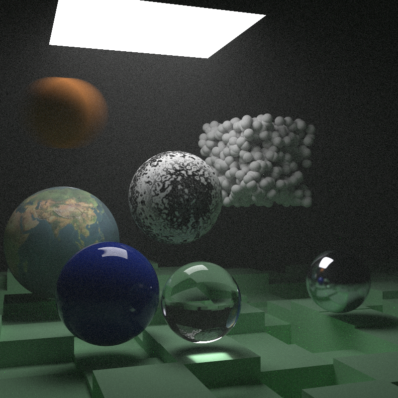 cover scene - ray tracing 2